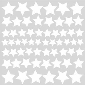 Pimeässä hehkuvat tähdet Seinätarrat-2