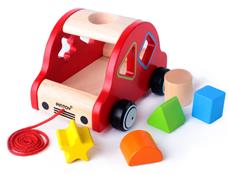 Pintoy Happy Car -lajittelulelu (alkaen 12 kk)