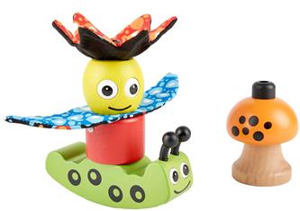 Pintoy puinen pinoamislelu keskikokoinen (alkaen 12 kk)