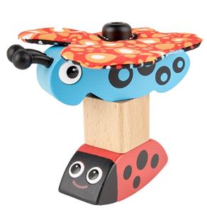 Pintoy puinen pinoamislelu pieni (alkaen 12 kk)