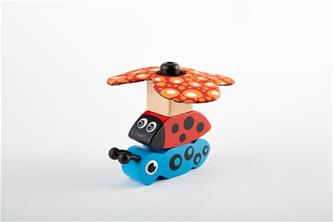 Pintoy puinen pinoamislelu pieni (alkaen 12 kk)-4
