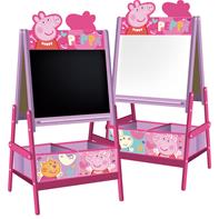 Pipsa Possu easel 2-in-1 valkotaulu/liitutaulu