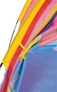 Pipsa Possu unelma Lastenteltta, ilmapatja ja valo-12