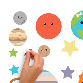 Planeetat ja tähdet Seinätarrat-2