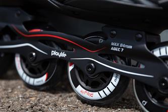 Playlife Flyte Musta 84 Inline-rullaluistimet-11