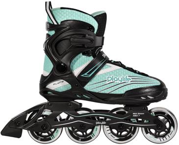 Playlife Flyte Teal 84 Inline-rullaluistimet