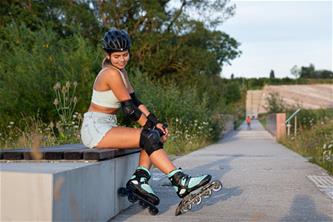 Playlife Flyte Teal 84 Inline-rullaluistimet-11