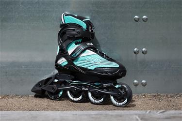 Playlife Flyte Teal 84 Inline-rullaluistimet-12