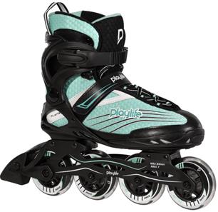 Playlife Flyte Teal 84 Inline-rullaluistimet-2