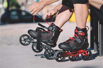 Playlife GT Musta 110 Inline-rullaluistimet-10