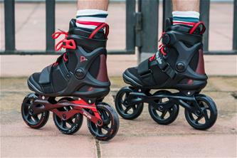 Playlife GT Musta 110 Inline-rullaluistimet-11