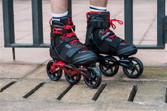 Playlife GT Musta 110 Inline-rullaluistimet-7