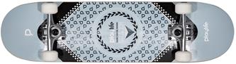 Playlife Heavy Metal Silver Skeittilauta