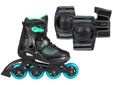 Playlife Joker Blue Sky Inline Skates rullaluistimet -paketti