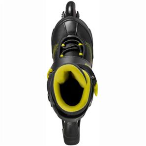 Playlife Joker Keltainen Glow Inline Skates rullaluistimet -paketti-4