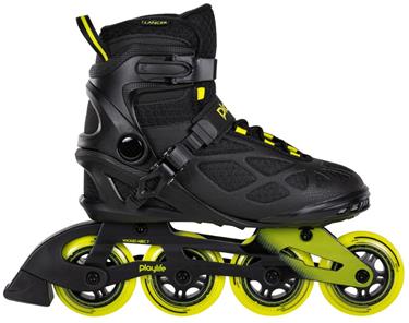 Playlife Lancer Musta 84 Inline-rullaluistimet