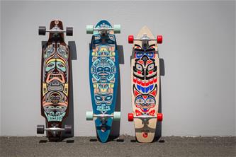 Playlife Longboard Cherokee rullalauta-8