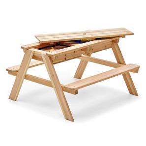 Plum Surfside puinen piknik-pöytä hiekka- ja vesileikkeihin-10