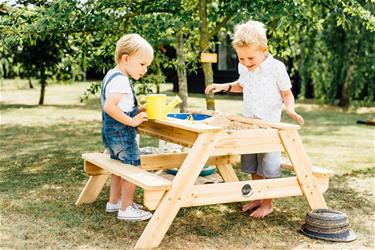 Plum Surfside puinen piknik-pöytä hiekka- ja vesileikkeihin-13