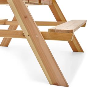 Plum Surfside puinen piknik-pöytä hiekka- ja vesileikkeihin-4