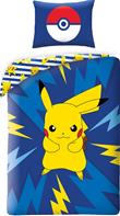 Pokemon Pikachu vuodevaatteet 140 x 200 cm - 100 prosenttia puuvillaa.