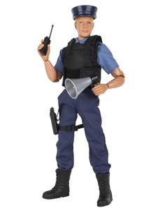 Poliisitoimintafiguuri 30.5cm tarvikkeineen (malli A)