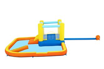  Pomppulinna Mega Vesipuisto ''Beach'' 365 x 340 x 152 cm-7