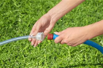  Pomppulinna Mega Vesipuisto ''Beach'' 365 x 340 x 152 cm-8