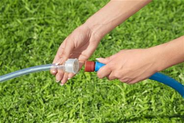  Pomppulinna Mega Vesipuisto ''Beach'' 365 x 340 x 152 cm-8