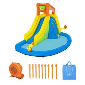 Pomppulinna Mega vesipuisto ''Mount Splashblast'' 435 x 286 x 267 cm-10