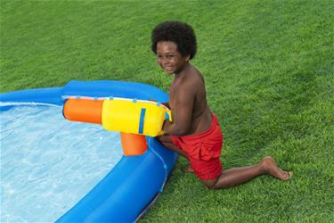 Pomppulinna Mega vesipuisto ''Mount Splashblast'' 435 x 286 x 267 cm-4