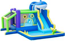 Pomppulinna Mega Vesipuisto ''Shark'' 405 x 345 x 254 cm