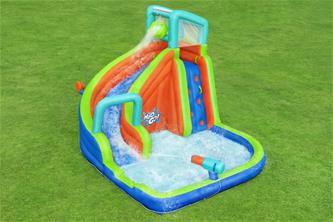 Pomppulinna Mega vesipuisto ''Turbo Splash'' 365 x 320 x 270 cm-3