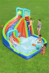 Pomppulinna Mega vesipuisto ''Turbo Splash'' 365 x 320 x 270 cm-4