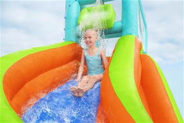 Pomppulinna Mega vesipuisto ''Turbo Splash'' 365 x 320 x 270 cm-5