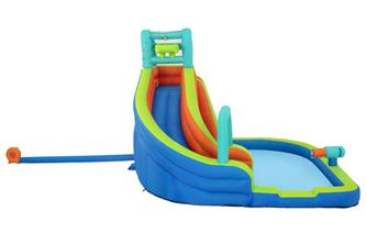 Pomppulinna Mega vesipuisto ''Turbo Splash'' 365 x 320 x 270 cm-9