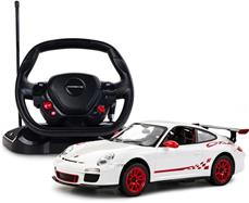 Porsche 911 GT3 RS kauko-ohjattava auto ohjauspyörällä 1:14