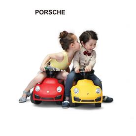 Porsche 911 Turbo S Potkuauto, keltainen-6