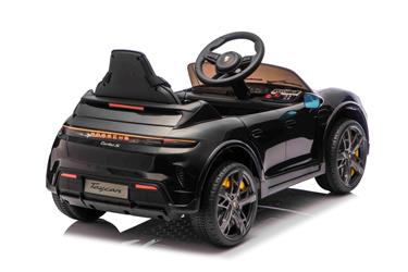 Porsche Taycan Turbo S sähköauto lapsille 10.8V, musta-11