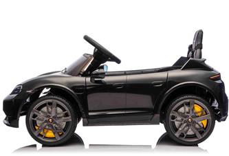 Porsche Taycan Turbo S sähköauto lapsille 10.8V, musta-5