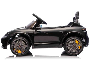 Porsche Taycan Turbo S sähköauto lapsille 10.8V, musta-5