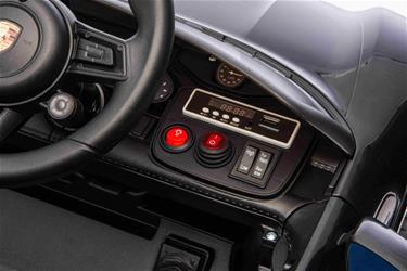 Porsche Taycan Turbo S sähköauto lapsille 10.8V, musta-9
