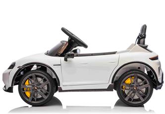 Porsche Taycan Turbo S sähköauto lapsille 10.8V,  valkoinen-2