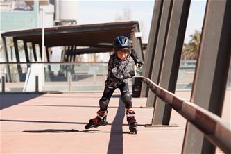 Powerslide Jet Pro Black Inline Skates Rullaluistimet-12