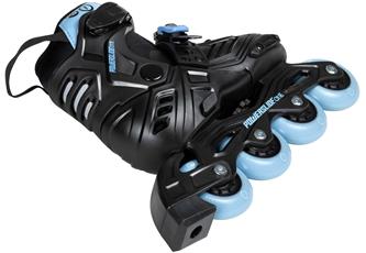 Powerslide Khaan Junior LTD Musta Inline Skates Rullaluistimet-4