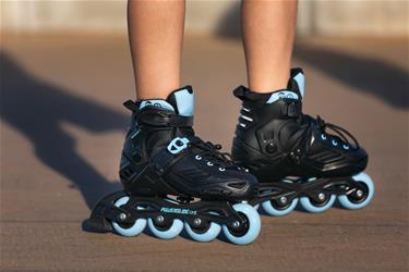 Powerslide Khaan Junior LTD Musta Inline Skates Rullaluistimet-7
