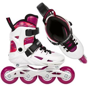 Powerslide Phuzion Universe 4WD Pink Inline Skates Rullaluistimet -7