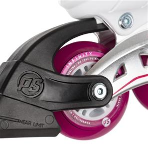Powerslide Phuzion Universe 4WD Pink Inline Skates Rullaluistimet -9