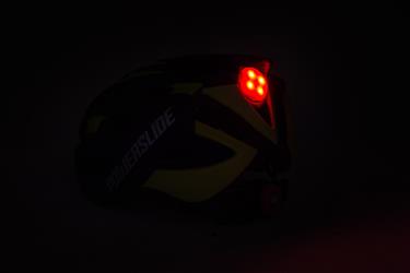 Powerslide Race Attack Keltainen kypärä, LED-valo-6