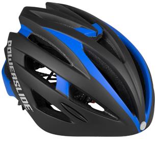Powerslide Race Attack sininen kypärä LED-valolla